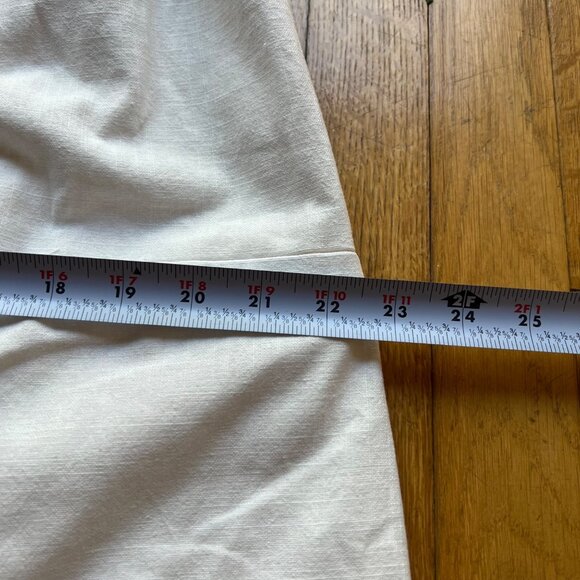 4th & Reckless Size 3XL NEW White Cotton Sleeveless Button-Down Mini Dress - Picture 6 of 16